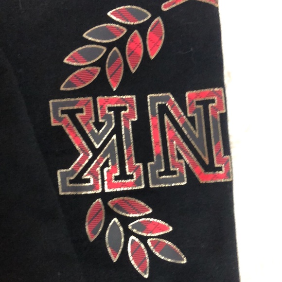 Gently used Pink Holiday leggings Available 1/26/22 - Picture 7 of 10